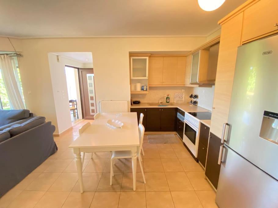 Cozy 2 Room Apartment With Garden Near Athens Air-Port 阿特米达 外观 照片