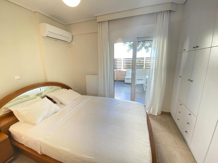 Cozy 2 Room Apartment With Garden Near Athens Air-Port 阿特米达 外观 照片