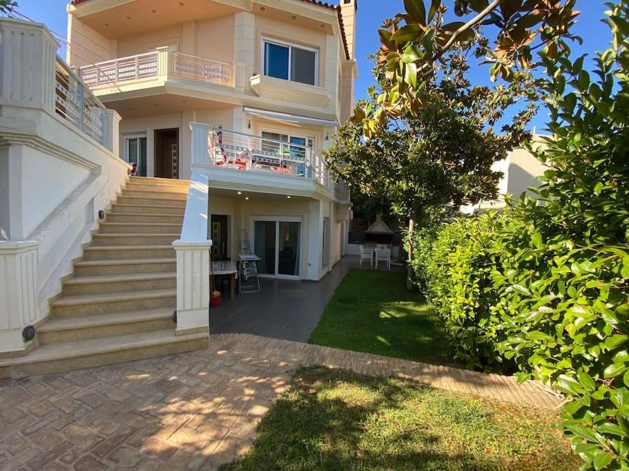 Cozy 2 Room Apartment With Garden Near Athens Air-Port 阿特米达 外观 照片