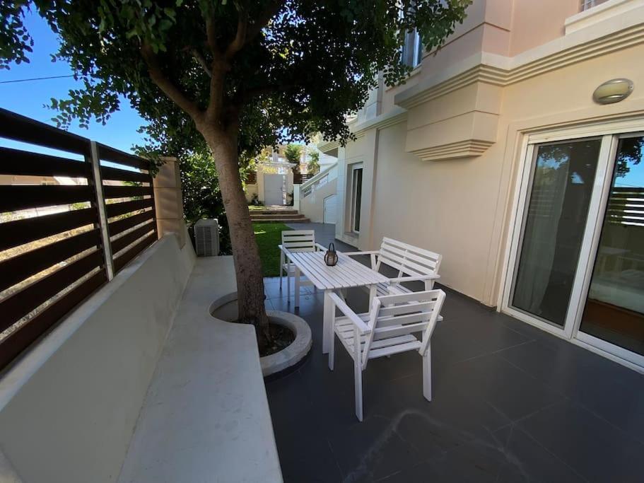 Cozy 2 Room Apartment With Garden Near Athens Air-Port 阿特米达 外观 照片
